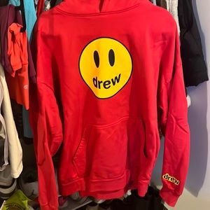 Drew House Red Sweatshirt Size M